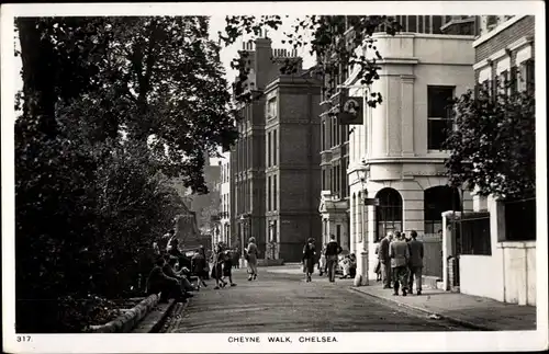Ak Chelsea London England, Cheyne Walk