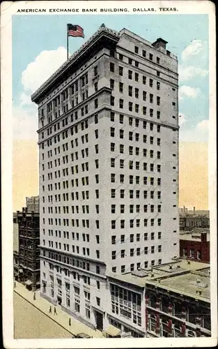 Ak Dallas Texas USA, American Exchange Bank Building
