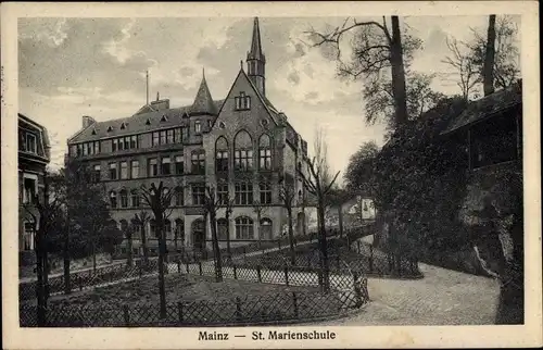 Ak Mainz am Rhein, St. Marienschule