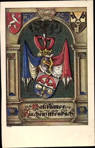 Wappen Ak Kirchensittenbach im Nürnberger Land, Ortswappen