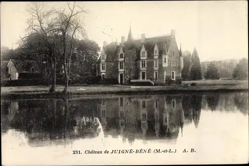 Ak Juigné Béné Maine et Loire, Château