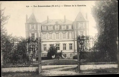 Ak La Jubaudiere Maine et Loire, Château de la Gautrèche