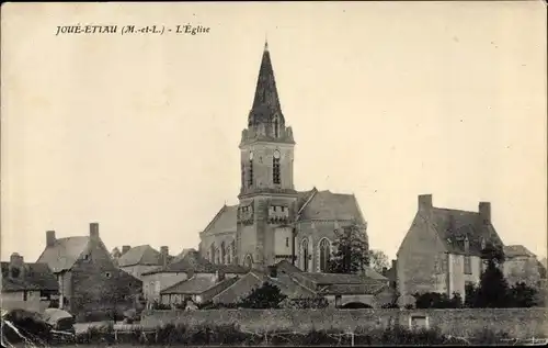 Ak Joué Étiau Maine et Loire, L'Église