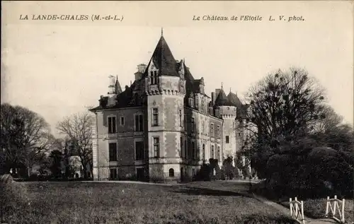 Ak La Lande Chales Maine et Loire, Château de l'Etoile