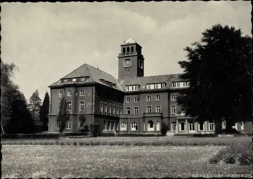 Ak Hamburg Bergedorf, Rathaus