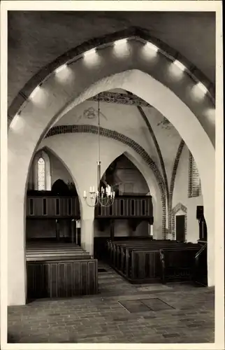 Ak Seedorf in Lauenburg, Inneres der Kirche zu Seedorf