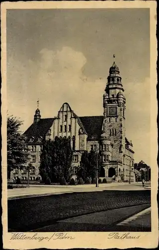 Ak Wittenberge an der Elbe Prignitz, Rathaus