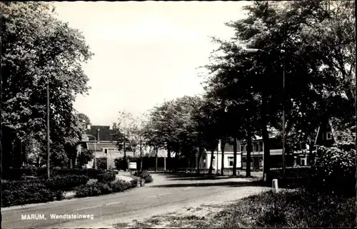 Ak Marum Groningen Niederlande, Wendsteinweg