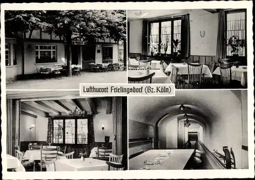 Ak Frielingsdorf Lindlar im Oberbergischen Kreis, Hotel Restaurant Montanushof, Inh. Martin Weuste