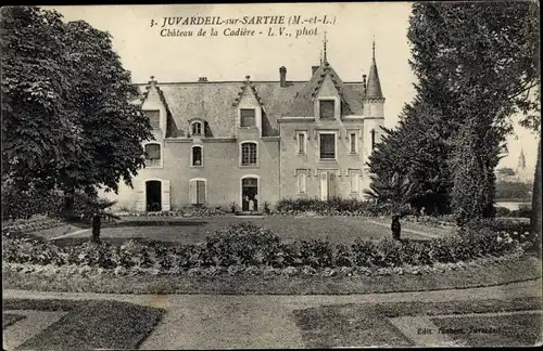 Ak Juvardeil sur Sarthe Maine-et-Loire, Château de la Cadière