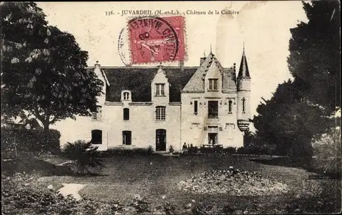 Ak Juvardeil sur Sarthe Maine-et-Loire, Château de la Cadiére