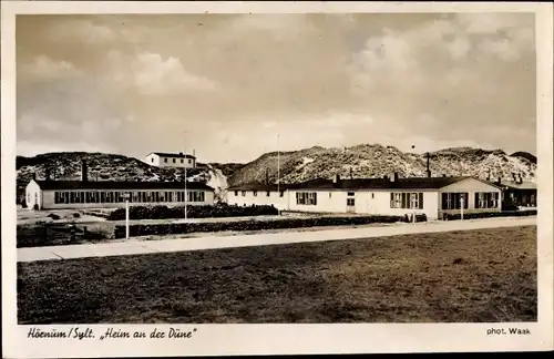 Ak Hörnum auf Sylt Nordfriesland, Heim an der Düne