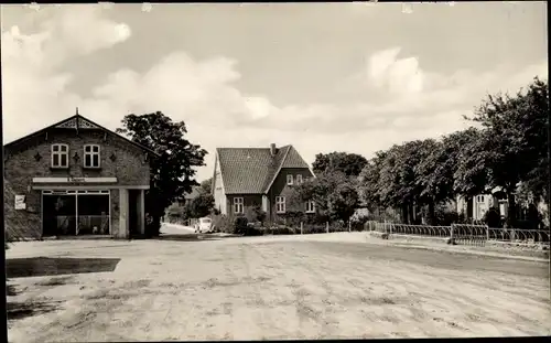 Ak Dellstedt in Dithmarschen, Geschäft H. Voickerts