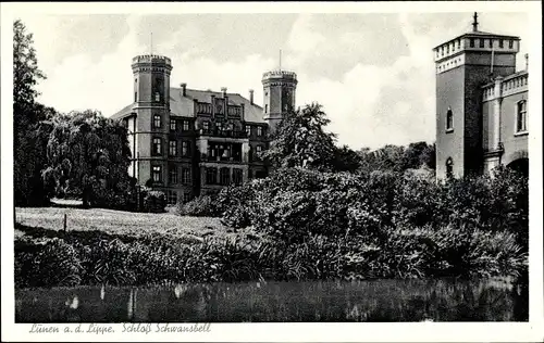 Ak Lünen in Westfalen, Schloss Schwansbell