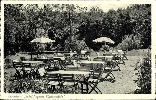 Ak Rolfshagen Rümpel Schleswig Holstein, Restaurant Rolfshagener Kupfermühle