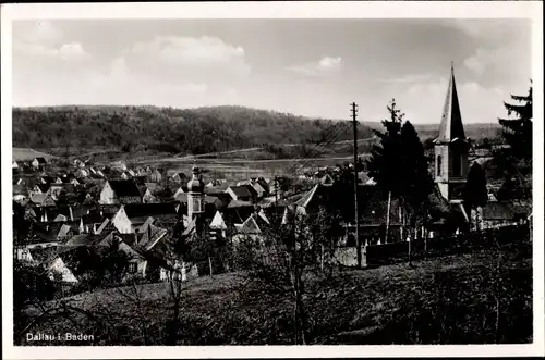 Ak Dallau Elztal im Odenwald, Teilansicht