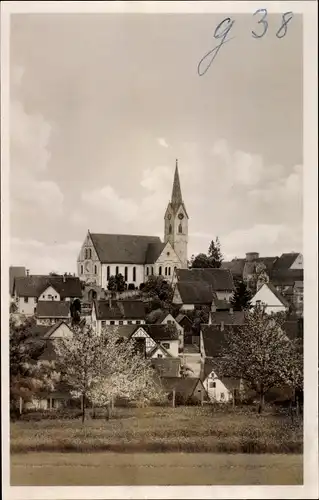 Ak Ertingen in Württemberg, Kath. Pfarrkirche St. Georg