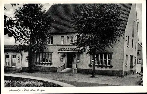 Ak Zurstraße Breckerfeld, Gasthof Barstadt, Inhaber Adolf Kleine