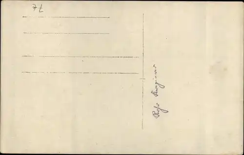 Foto Ak Zerstörtes russisches Geschütz, Kriegsbeute, I.WK