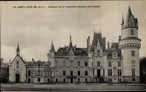 Ak La Jumellière Maine-et-Loire, Château de la Faultrière