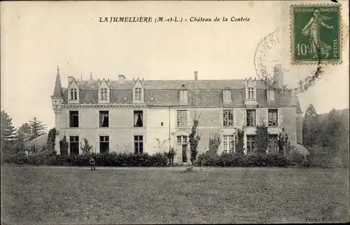 Ak La Jumellière Maine-et-Loire, Château de la Contrie