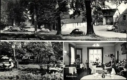 Ak Hamfelde bei Trittau Kreis Stormarn, Gasthaus Waldeslust