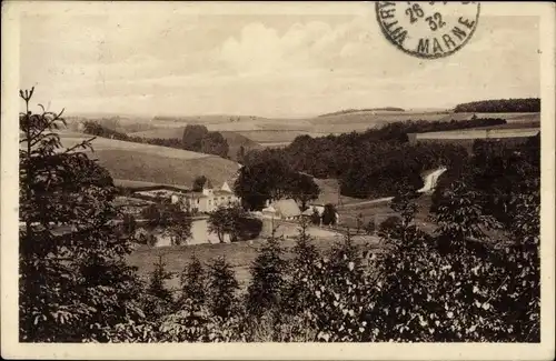 Ak Kierspe Sauerland, Panorama, Ausflugsort Schnörrenbach