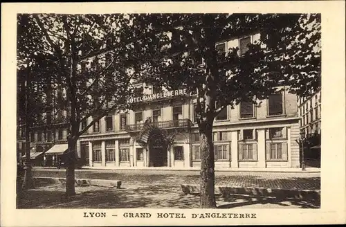 Ak Lyon Rhône, Grand Hotel d'Angleterre