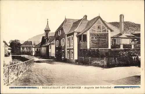 Ak Oberbruch Haut Rhin, Restaurant du Sternsee