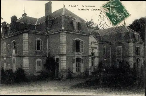 Ak Aisby Haute Saône, Le Chateau Maillard Coeurdassier