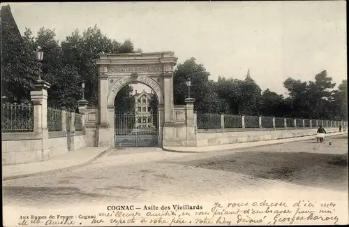 Ak Cognac Charente, Asile des Vieillards