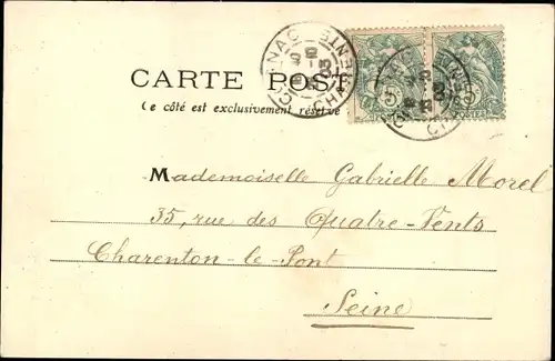 Ak Cognac Charente, Asile des Vieillards