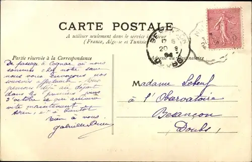 Ak Cognac Charente, L'Hotel de Ville