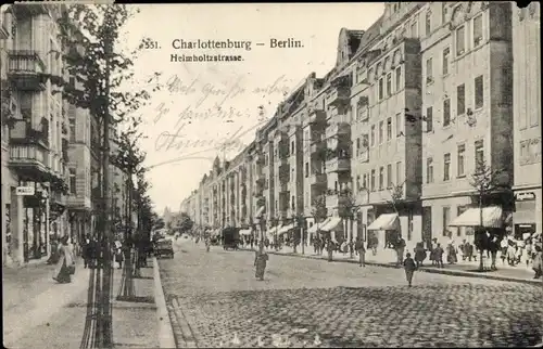 Ak Berlin Charlottenburg, Helmholtzstraße