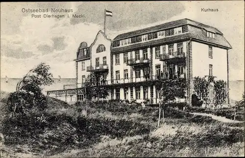 Ak Neuhaus Ostseebad Dierhagen, Kurhaus