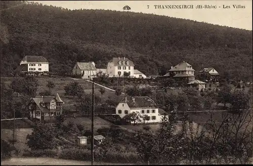 Ak Thannenkirch Haut Rhin, Les Villas