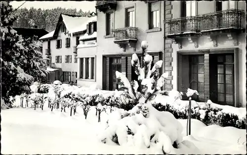 Ak Trois Épis Drei Ähren Elsass Haut Rhin, Centre Medical M.G.E.N., L'Entree du Batiment Central