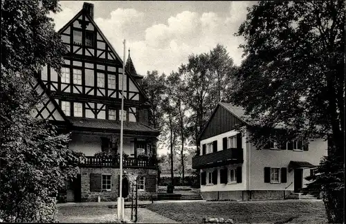 Ak Laubach in Hessen, Müttererholungsheim Friedensruh, Außenansicht