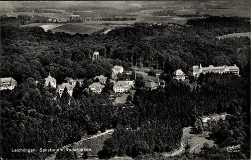 Ak Leichlingen im Rheinland, Sanatorium Roderbirken, Panorama