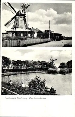 Ak Norderney in Ostfriesland, Napoleonschanze