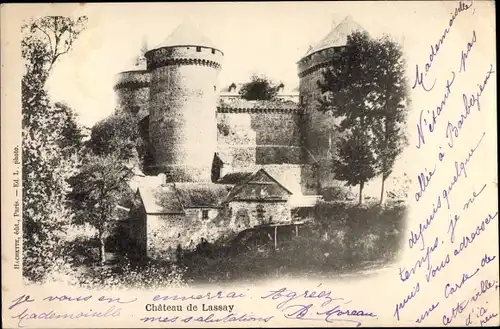 Ak Barbezieux Saint Hilaire Charente, Chateau de Lassay