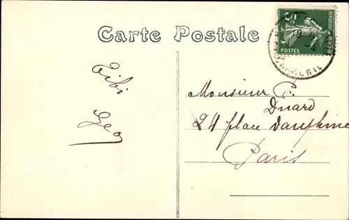 Ak La Rochefoucauld Charente, Vue generale