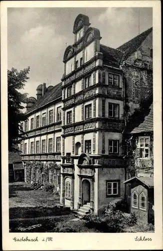 Ak Gadebusch in Mecklenburg, Schloss