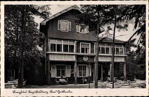 Ak Bad Gottleuba in Sachsen, Berghotel Augustusberg, Inh. M. Altendorf