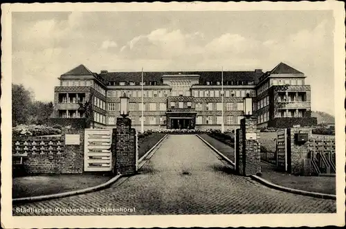 Ak Delmenhorst in Niedersachsen, Das Städtische Krankenhaus