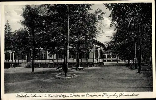 Ak Klingenberg in Sachsen, Waldkinderheime des gemeinnützigen Vereins, Sommerhaus