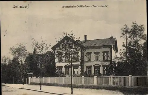 Ak Berlin Zehlendorf, Töchterheim Ottilienhaus, Beerenstraße