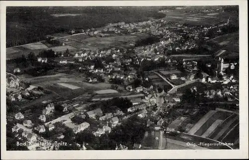 Ak Bad Klosterlausnitz in Thüringen, Fliegeraufnahme