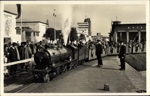 Ak Düsseldorf am Rhein, Große Ausstellung GeSoLei 1926, Liliputbahn