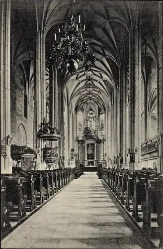 Ak Görlitz in der Lausitz, Peterskirche, Innenansicht